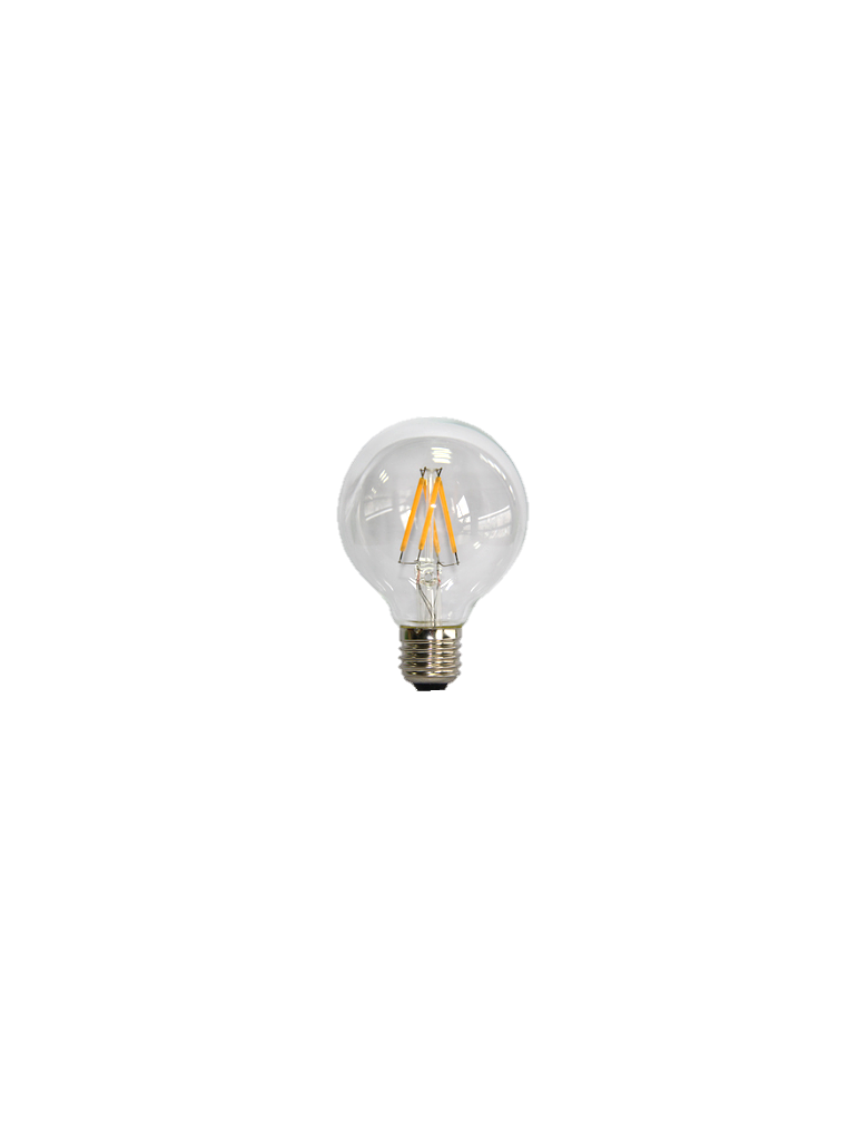 ΛΑΜΠΤΗΡAΣ LED FILAMENT ΔΙΑΦΑΝH 4W   E27 - G95