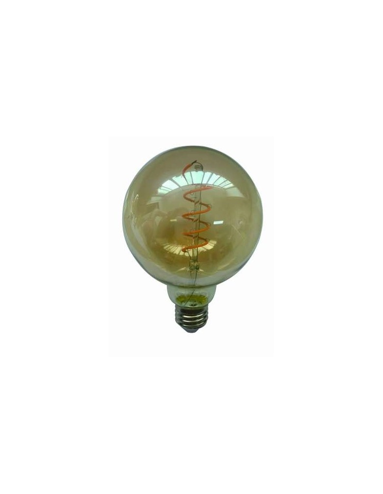 ΛΑΜΠΤΗΡAΣ LED FILAMENT DIMMABLE AMBER SPIRAL  6W   E27 - G125