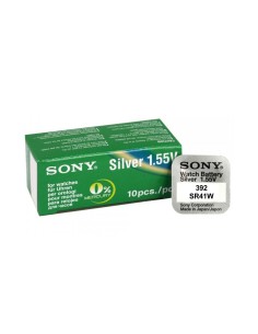 SONY μπαταρία Silver Oxide για ρολόγια SR41W, 1.55V,...