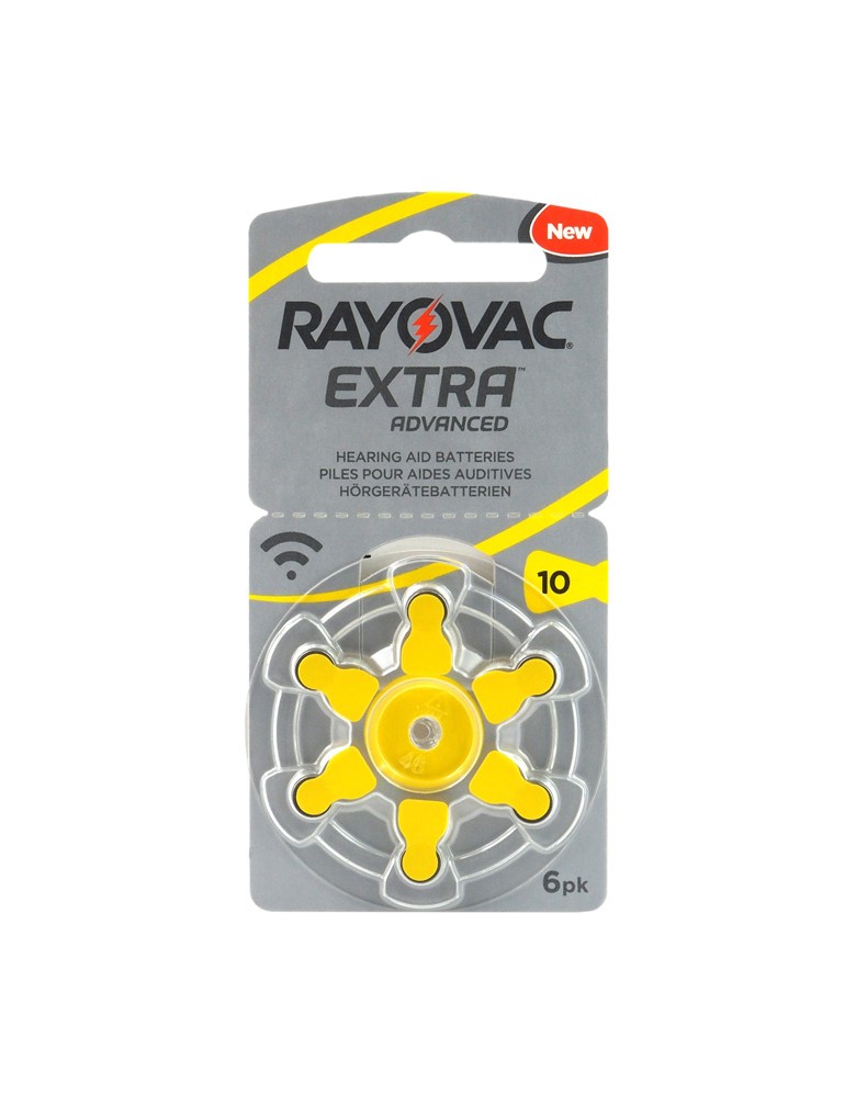 RAYOVAC μπαταρίες ακουστικών βαρηκοΐας 10MF, mercury free, 1.45V, 6τμχ