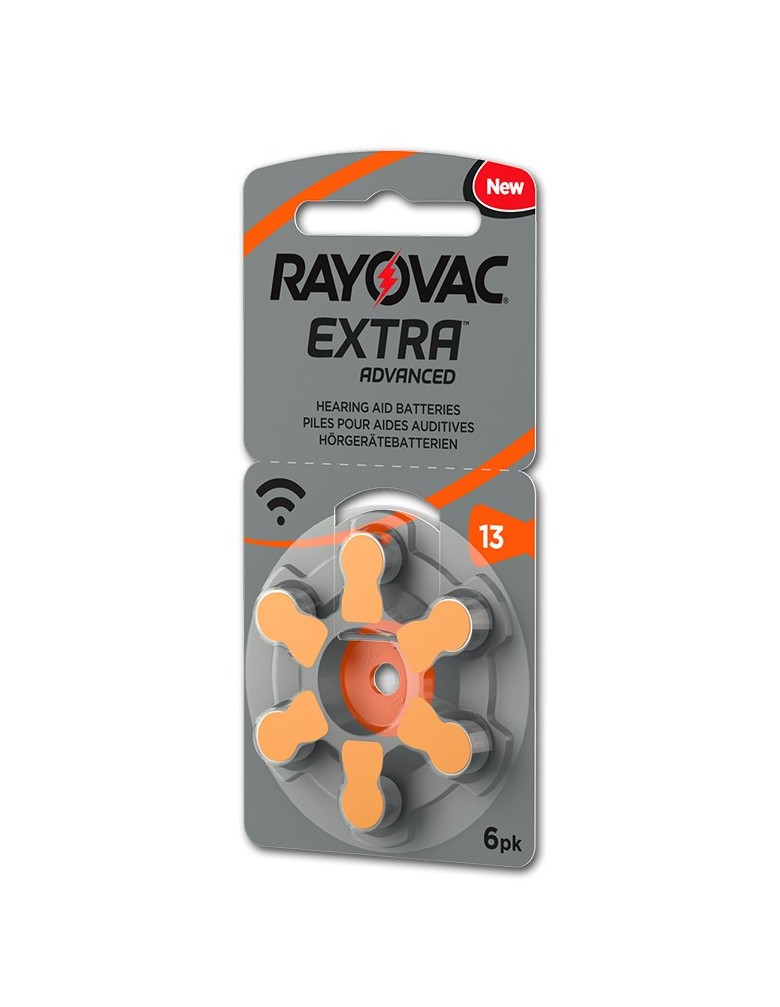 RAYOVAC μπαταρίες ακουστικών βαρηκοΐας 13MF, mercury free, 1.4V, 6τμχ