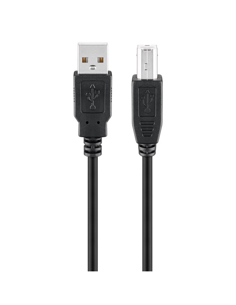 GOOBAY καλώδιο USB 2.0 σε USB Type B 93596, 1.8m, μαύρο