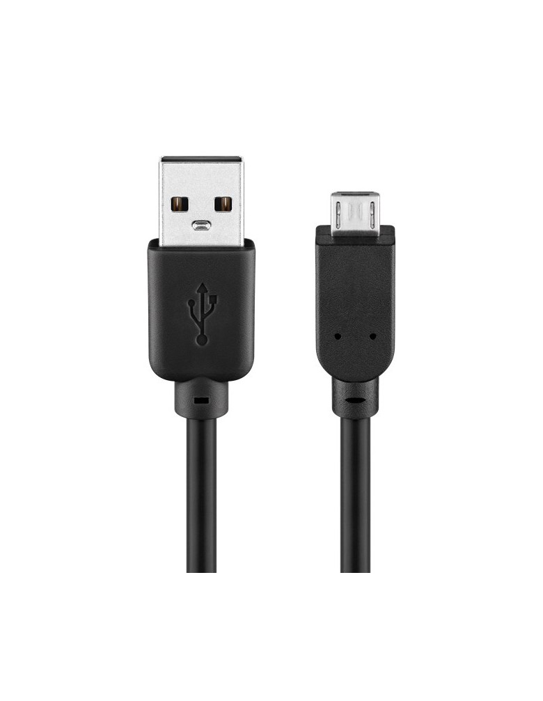 GOOBAY καλώδιο USB 2.0 σε Micro USB 93181, 1.5m, μαύρο