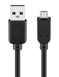 GOOBAY καλώδιο USB 2.0 σε Micro USB 93920, 3m, μαύρο