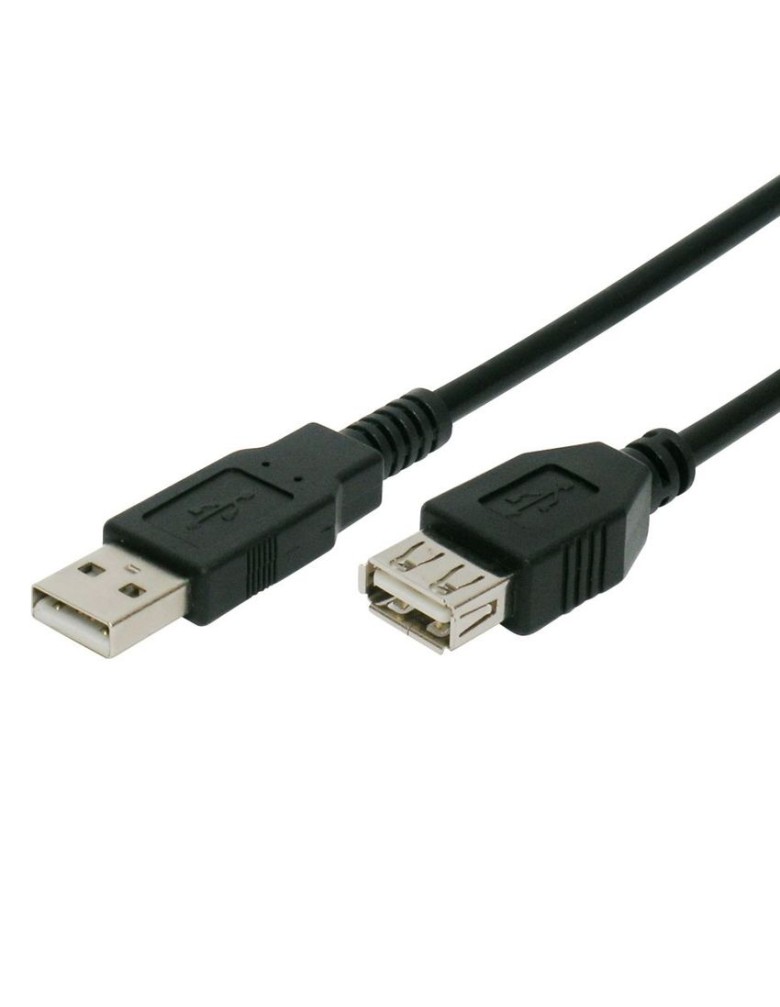 POWERTECH καλώδιο προέκτασης USB CAB-U013, 480Mbps, 5m, μαύρο