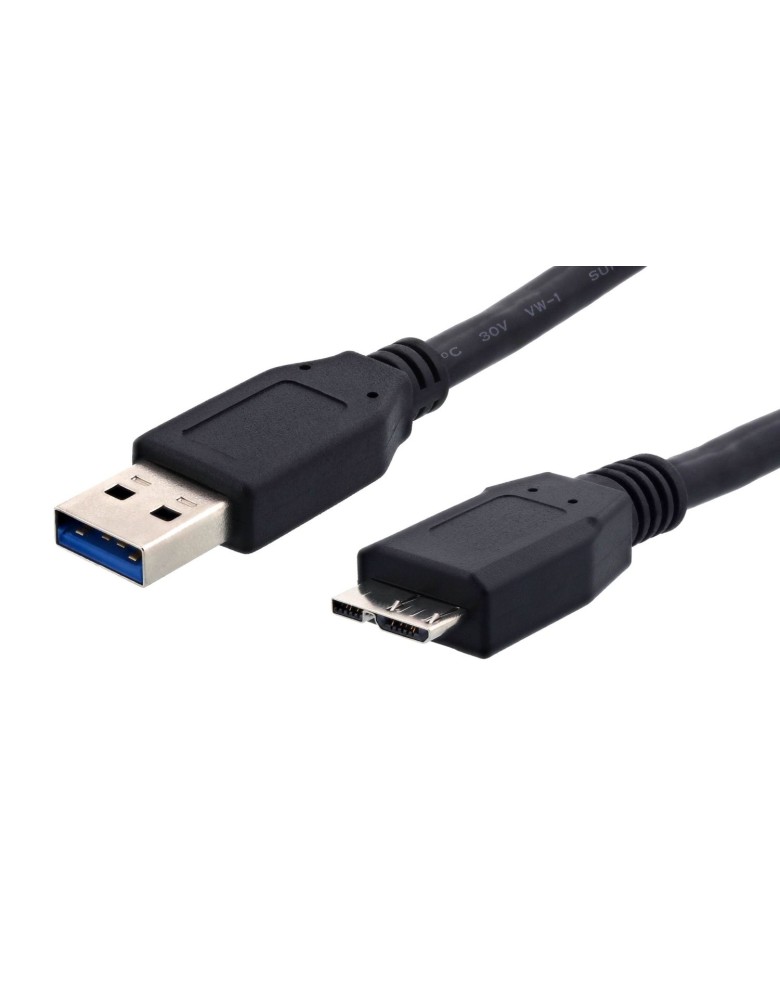 POWERTECH καλώδιο USB σε Micro B USB CAB-U004, 5Gbps, 1.5m, μαύρο