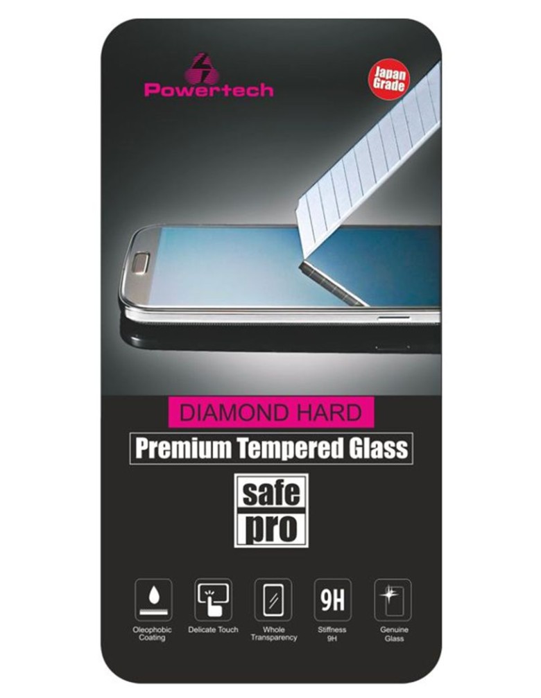 POWERTECH Tempered Glass 9H(0.33MM) - IPhone 4 & 4s