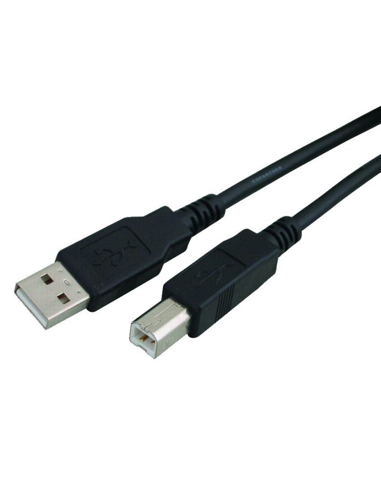 POWERTECH καλώδιο USB σε USB Type Β CAB-U050, copper, 3m, μαύρο