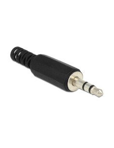 DELOCK Βύσμα 3.5mm Stereo, 3 pin, Bend Protection,...