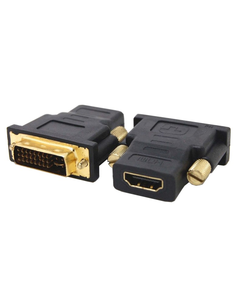 POWERTECH αντάπτορας DVI-I αρσενικό σε HDMI θηλυκό CAB-H056, μαύρος