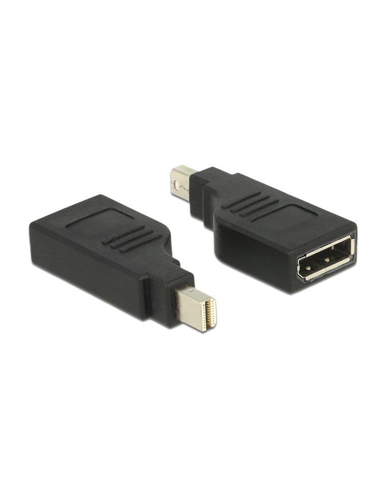 DELOCK αντάπτορας mini DisplayPort (M) σε DisplayPort (F) 65626, 4K, 90°