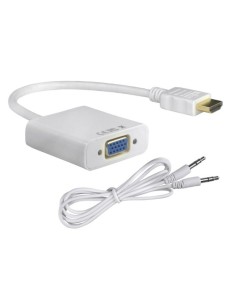 POWERTECH αντάπτορας HDMI σε VGA CAB-H072, καλώδιο 3.5mm,...