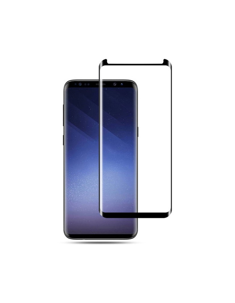 POWERTECH Tempered Glass 3D TGC-0076 Samsung S8 Plus, Full glue, μαύρο