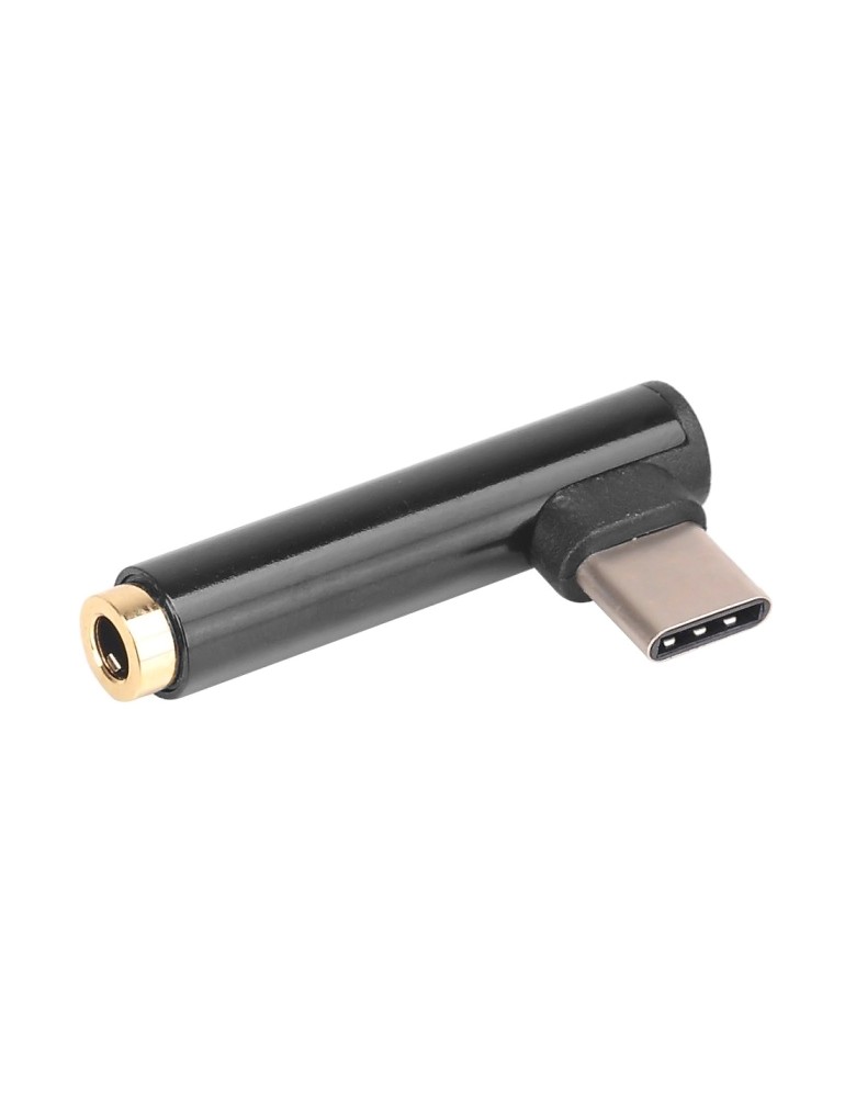 POWERTECH αντάπτορας USB-C σε 3.5mm θηλυκό CAB-UC028, μαύρος