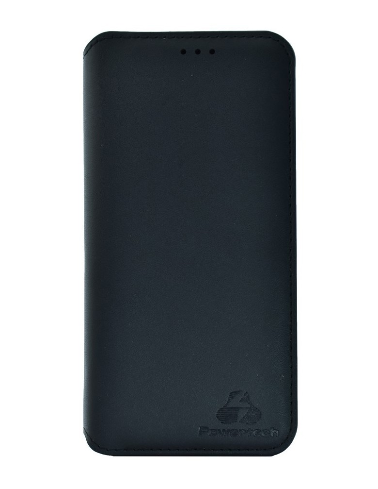 POWERTECH Θήκη Slim Leather για Samsung J4 2018, μαύρη