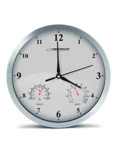 ESPERANZA ρολόι τοίχου Lyon EHC016W, 25cm, λευκό
