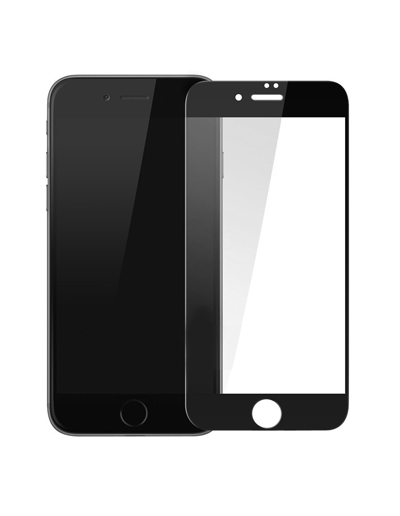 POWERTECH Tempered Glass 5D Full Glue για iPhone 8, Black