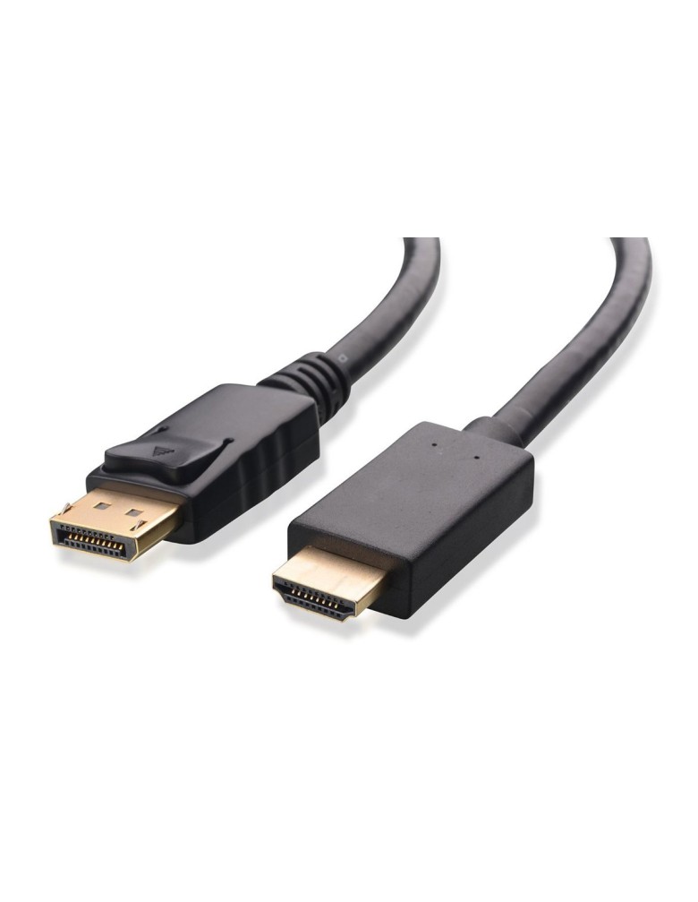 POWERTECH καλώδιο DisplayPort σε HDMI CAB-DP026, 1080p, CCS, 1m, μαύρο