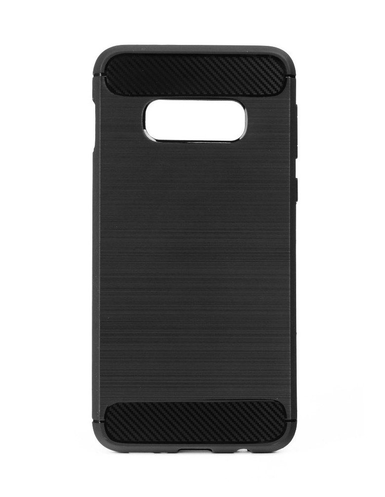 POWERTECH Θήκη Carbon Flex MOB-1230 για Samsung Galaxy S10e, μαύρη