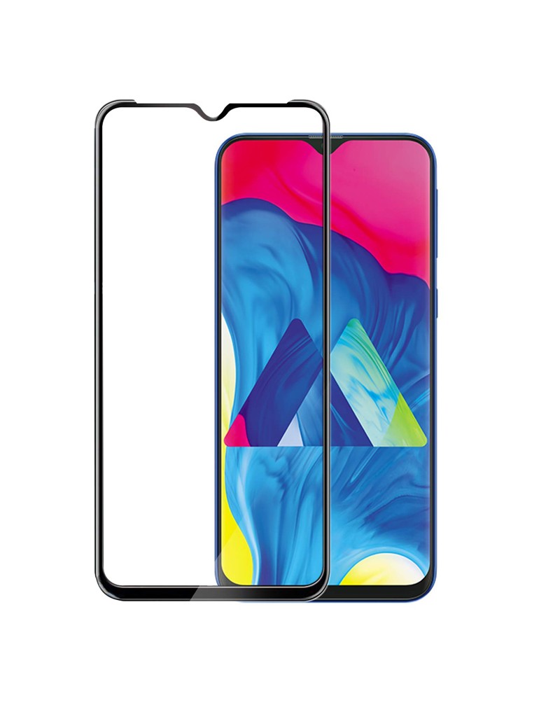 POWERTECH Tempered Glass 5D Full Glue για Samsung A10/A10s 2019, μαύρο