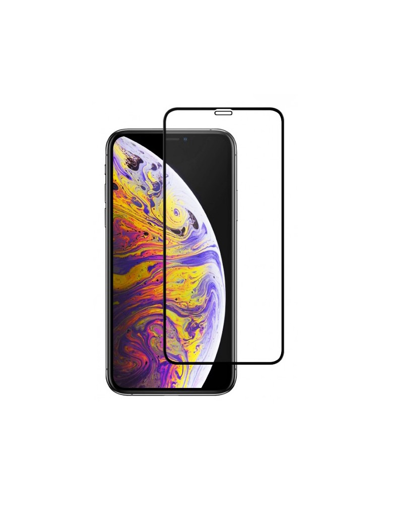 POWERTECH Tempered Glass 5D Full Glue TGC-0265 για iPhone X, μαύρο