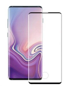 POWERTECH Tempered Glass 3D Half Glue, Samsung S10, μαύρο