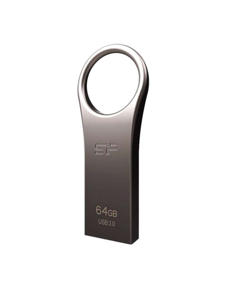 SILICON POWER USB Flash Drive Jewel 80, 64GB, USB 3.2, ασημί