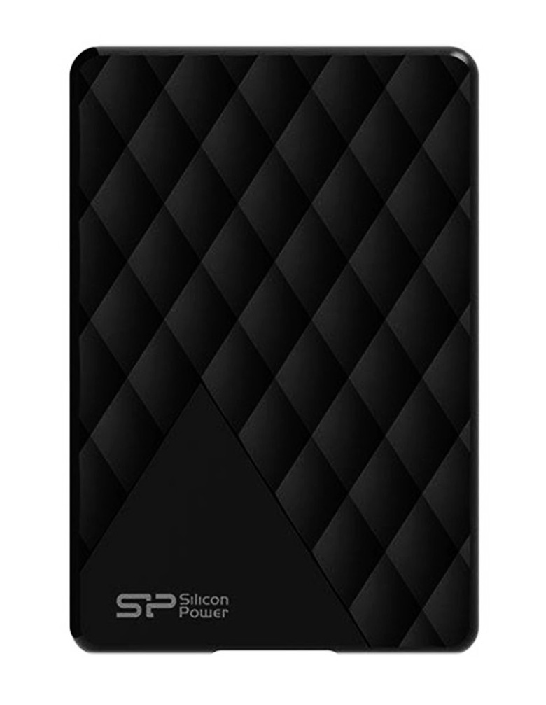 SILICON POWER εξωτερικός HDD 1TB Diamond D06, USB 3.2, μαύρος