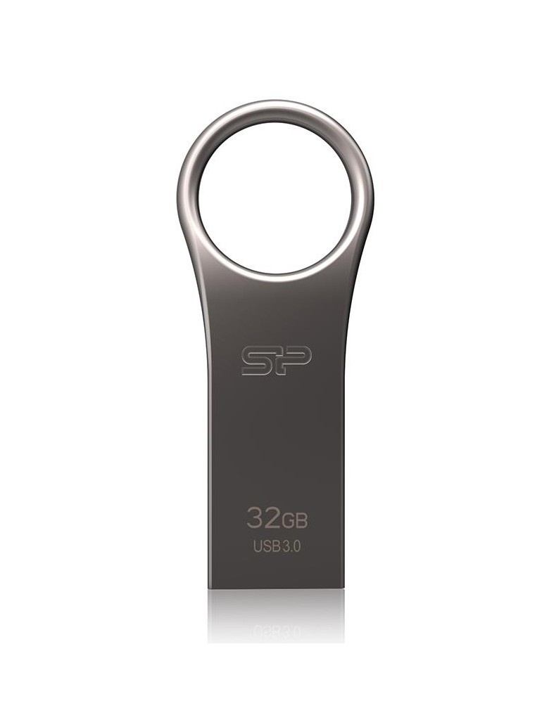 SILICON POWER USB Flash Drive Jewel 80, 32GB, USB 3.2, Titanium