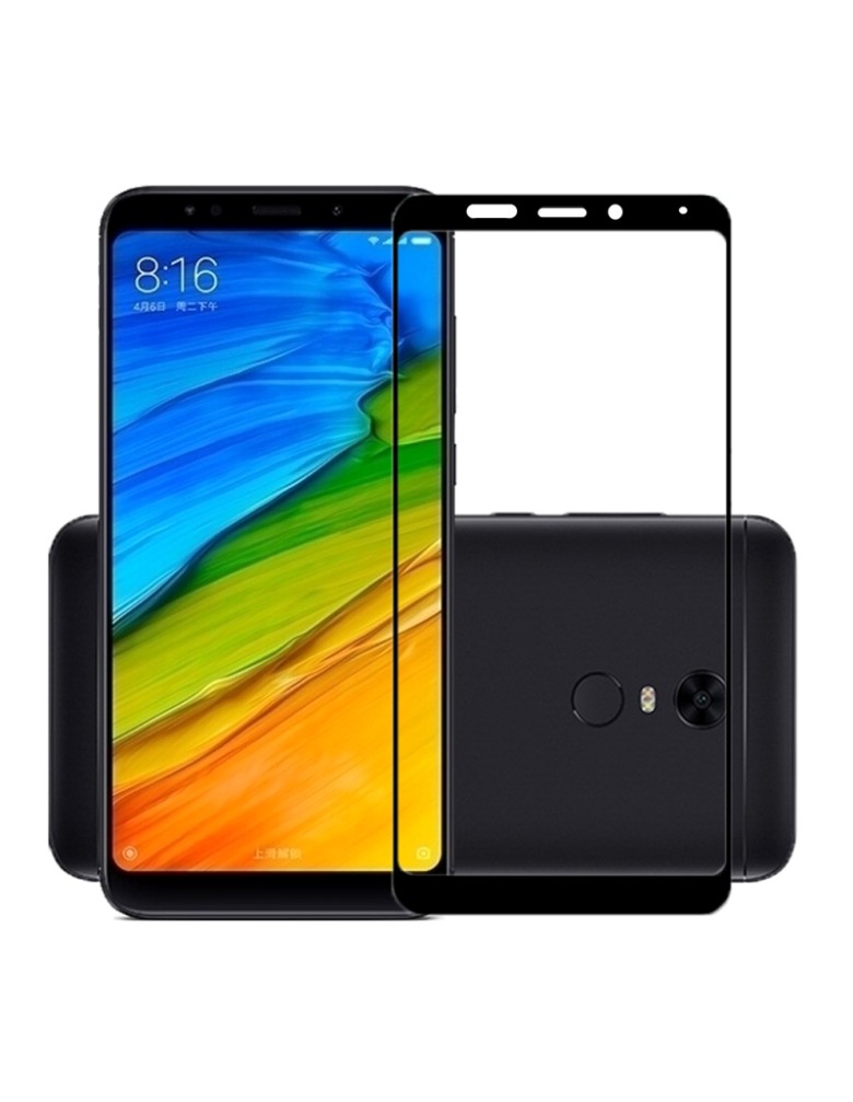 POWERTECH Tempered Glass 5D Full Glue, Xiaomi 5 Plus (Note 5), μαύρο