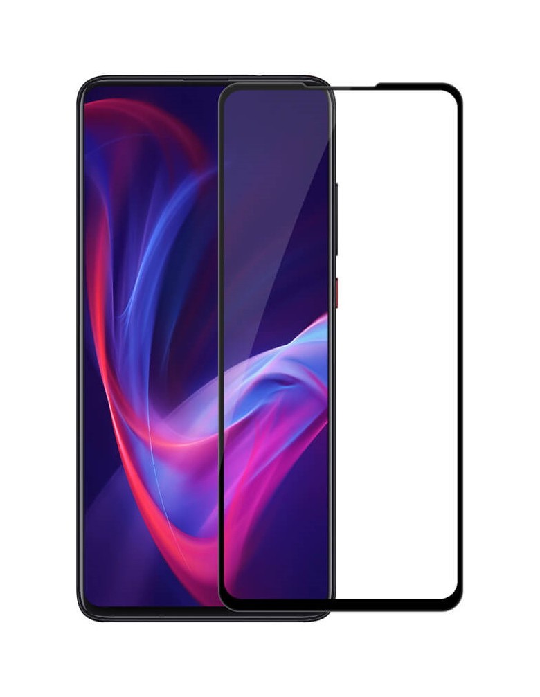 POWERTECH Tempered Glass 5D Full Glue, Xiaomi Redmi K20/K20 pro, μαύρο