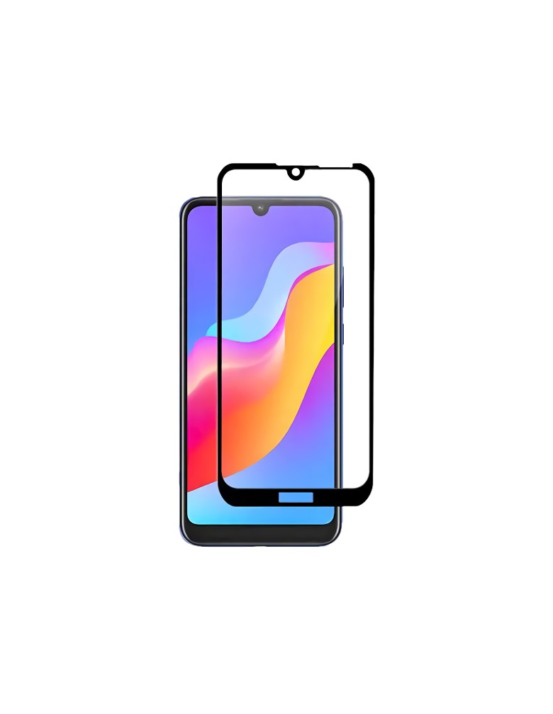 POWERTECH Tempered Glass 5D Full Glue, Huawei Y5/Pro/Prime 2019, μαύρο