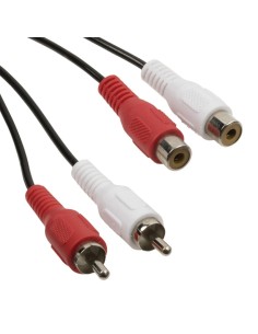 POWERTECH καλώδιο CAB-R018 2x RCA (M) σε 2x RCA (F), 5m,...