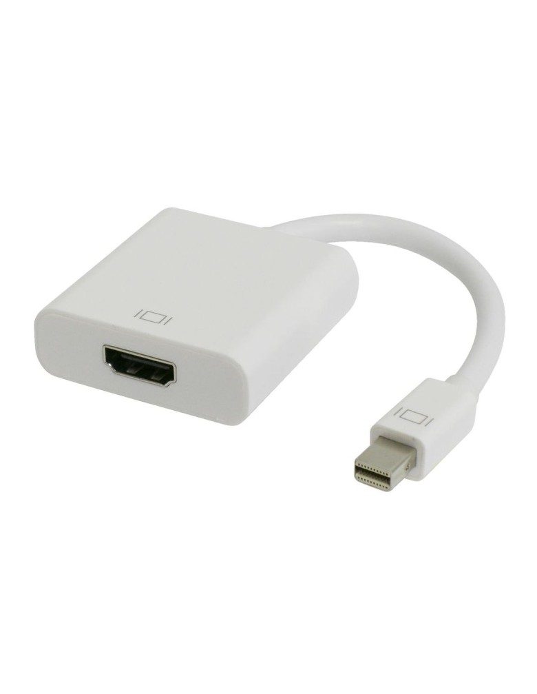 POWERTECH αντάπτορας Mini DisplayPort σε HDMI CAB-DP036, 0.20m, λευκός