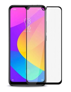 POWERTECH Tempered Glass 5D, Full Glue, Xiaomi Mi A3, μαύρο