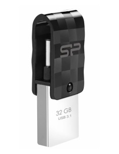 SILICON POWER Dual USB Flash Drive C31, USB 3.2 & USB-C,...