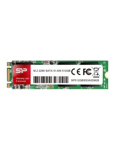 SILICON POWER SSD A55, 512GB, M.2 2280, SATA III,...