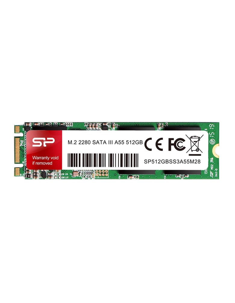 SILICON POWER SSD A55, 512GB, M.2 2280, SATA III, 560-530MB/s