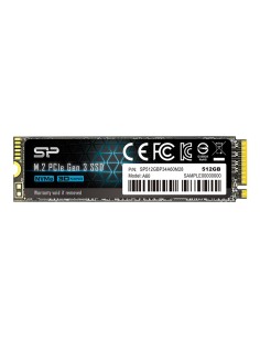 SILICON POWER SSD PCIe Gen3x4 P34A60 M.2 2280, 512GB,...