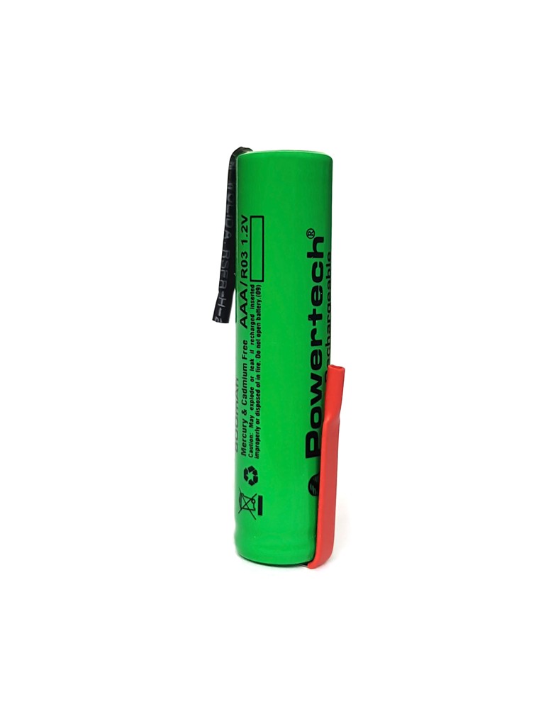 POWERTECH επαναφορτιζόμενη μπαταρία PT-788 800mAh, AAΑ HR03, 1τμχ