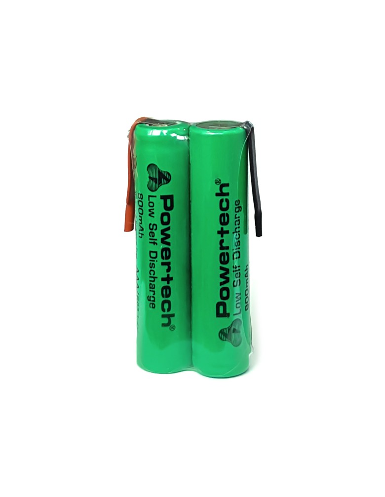 POWERTECH επαναφορτιζόμενη μπαταρία PT-789 800mAh, AAΑ HR03, 2τμχ