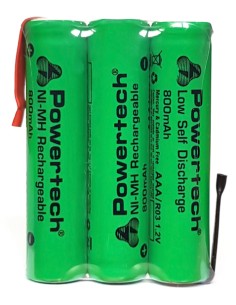 POWERTECH επαναφορτιζόμενη μπαταρία PT-790 800mAh, AAΑ...