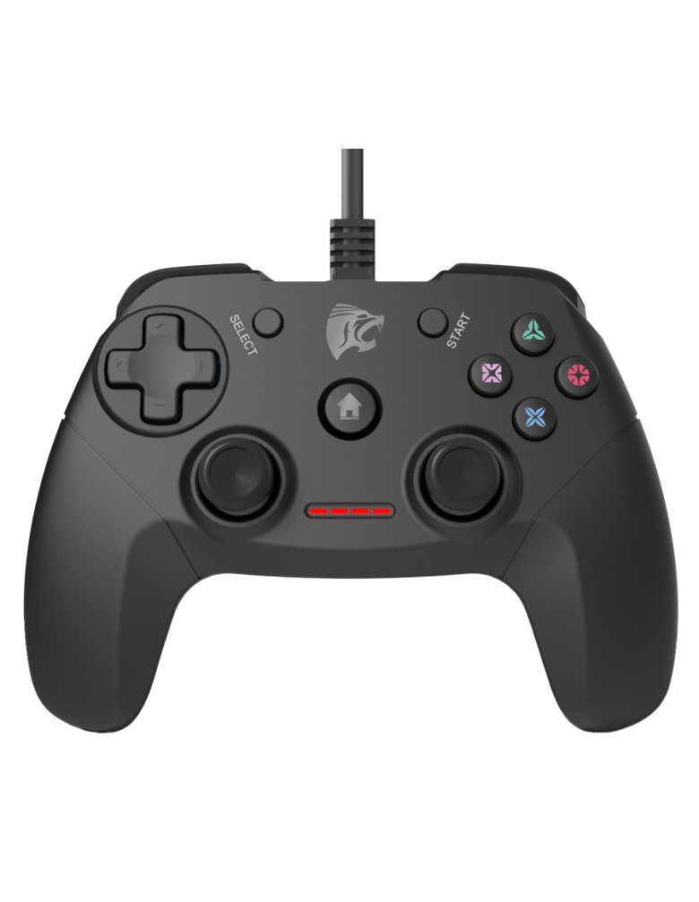 ROAR ενσύρματο gamepad R100WD, με vibration, PC, PS3 & Android TV box