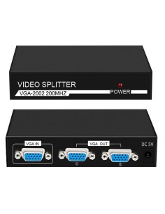 POWERTECH VGA splitter CAB-G031, 1 σε 2 συσκευές,...