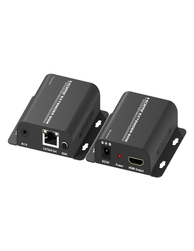 POWERTECH HDMI Video Extender CAB-H114, UTP cat5e/6, Full HD, 3D, IR