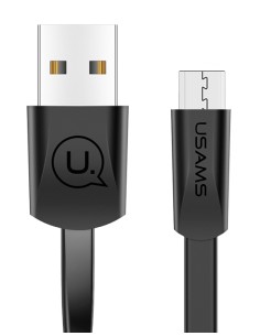 USAMS καλώδιο USB σε Micro USB US-SJ201, 10W, 1.2m, μαύρο