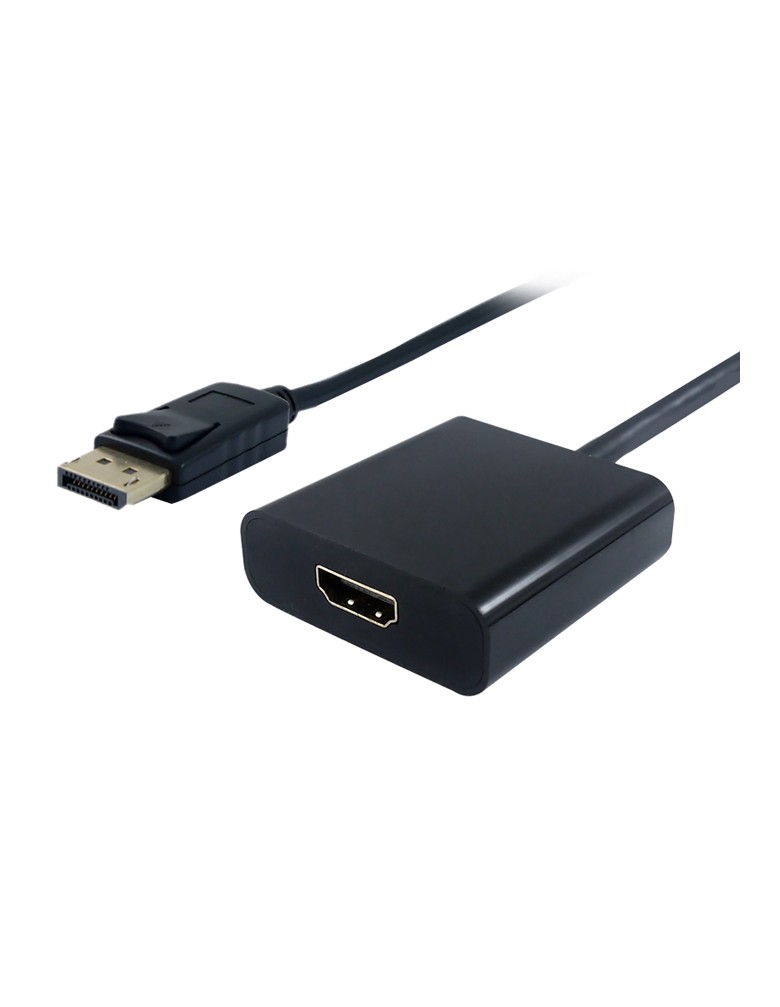 POWERTECH αντάπτορας DisplayPort σε HDMI PTH-031, passive, μαύρο