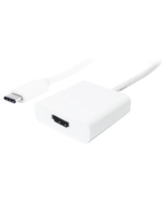 POWERTECH αντάπτορας USB Type-C σε HDMI PTH-037, 4K, λευκό