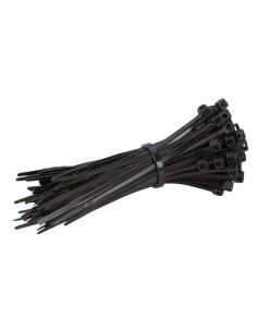 POWERTECH δεματικά καλωδίων TIES-017, 120x3mm, μαύρα, 100τμχ