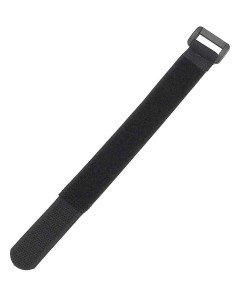 POWERTECH ιμάντας τύπου velcro TIES-024, 20x2cm, μαύρος,...